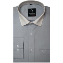 Selfdesign Gray Shirt : Business
